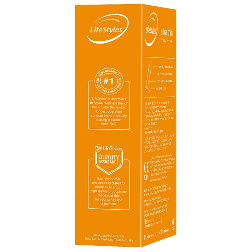 Ansell LifeStyles Ultra-Thin Latex Condoms
