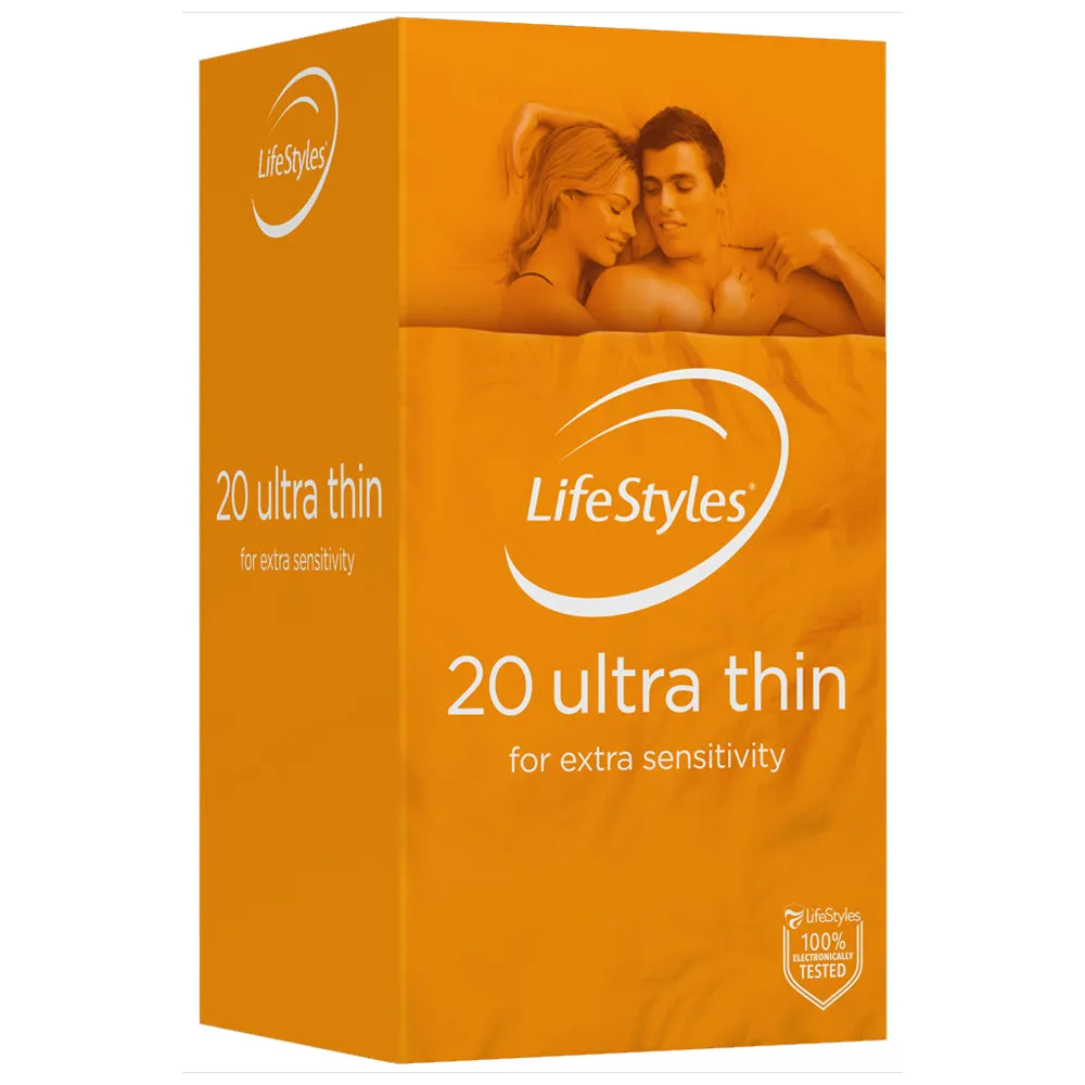 Ansell LifeStyles Ultra-Thin Latex Condoms