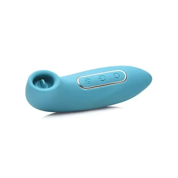 Inmi Entwined Silicone Thumping Egg & Licking Clitoral Stimulator