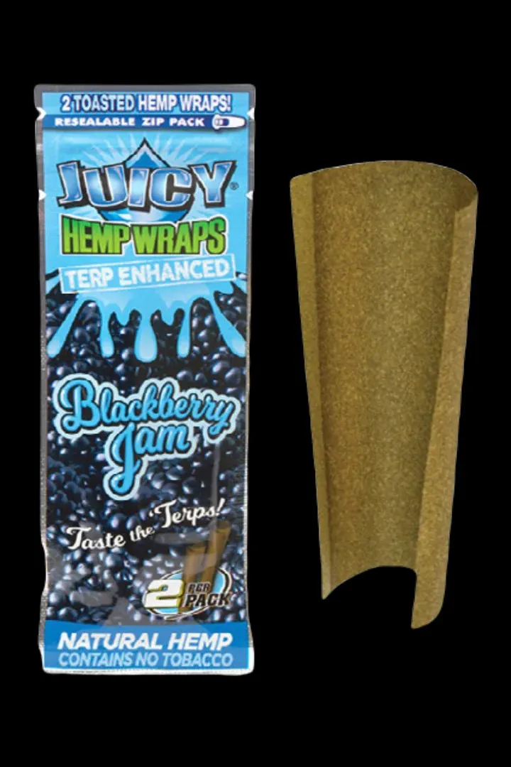 Juicy Jays Hemp Wraps - Blackberry Jam