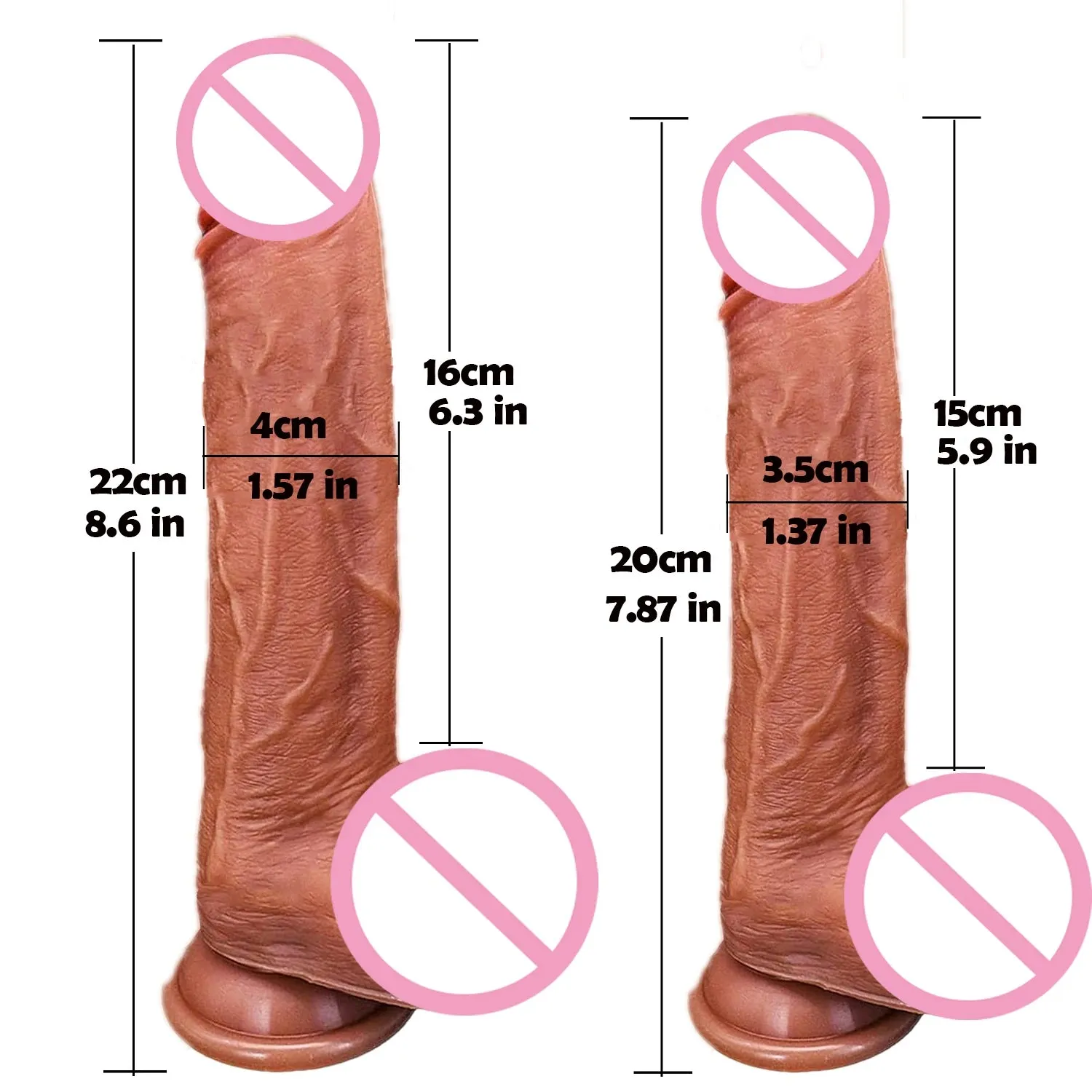 Realistic Vibrating Dildo Remote Control Dildo Vibrator