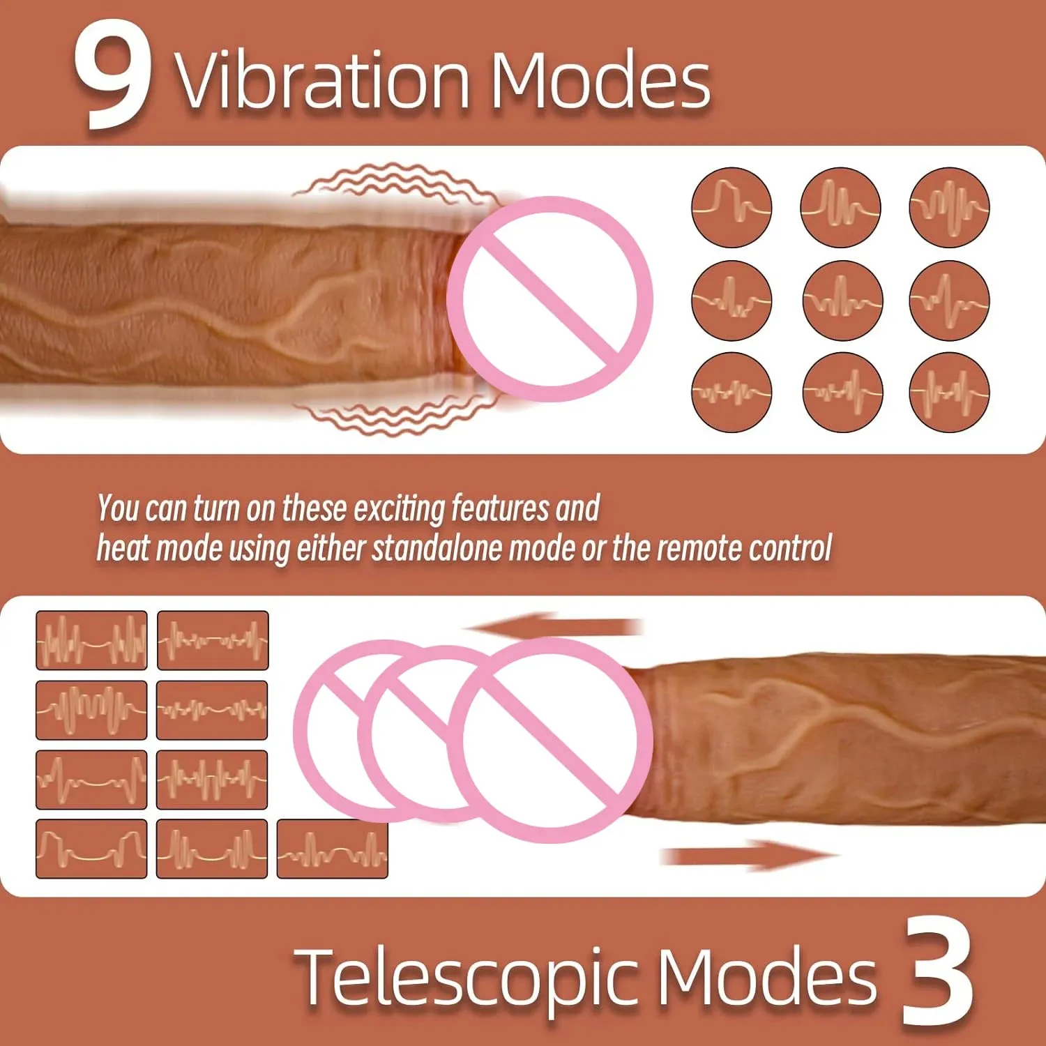 Realistic Vibrating Dildo Remote Control Dildo Vibrator